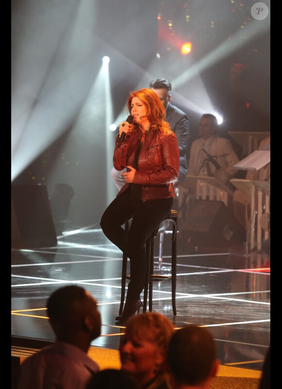 Isabelle Boulay participe à l'enregistrement de l'émission 'Les Années bonheur' le 6 Novembre 2012 et qui sera diffusée le 5 janvier 2013.