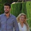 Shakira et Gerard Piqué ensemble à Barcelone le 15 avril 2011.