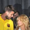 Shakira et Gerard Piqué à Miami le 1er août 2011.