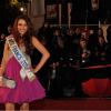 Miss France 2012 arrive aux NRJ Music Awards2012, le 28 janvier 2012.