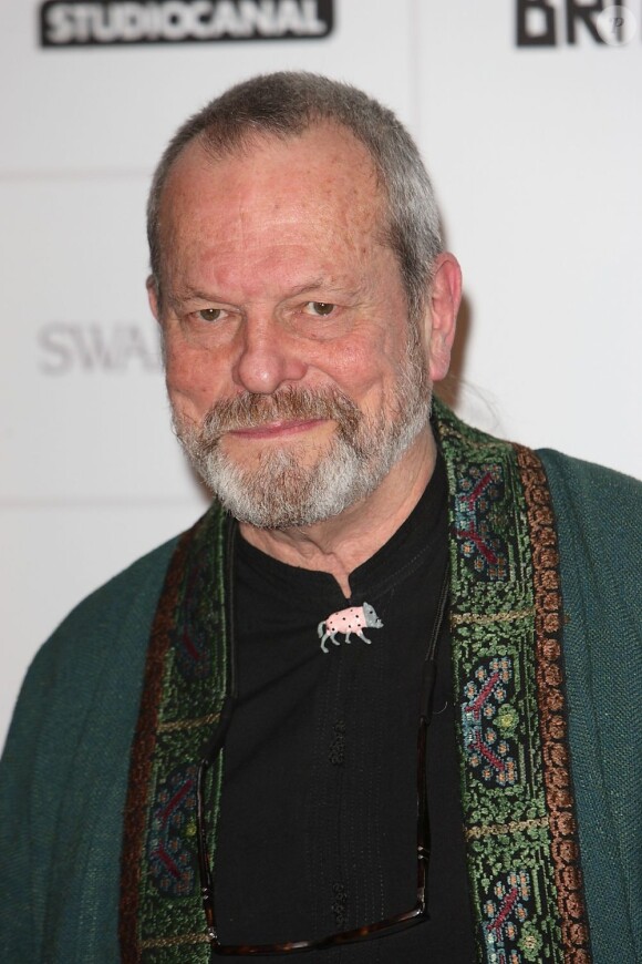 Terry Gilliam, grand artisan du cinéma britannique, présent aux British Independent Film Awards à London, le 9 décembre 2012.