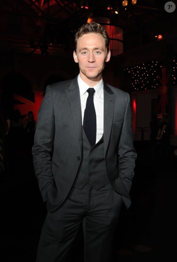 Tom Hiddleston pendant la soirée des British Independent Film Awards à Londres, le 9 décembre 2012.