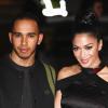 Lewis Hamilton et Nicole Scherzinger lors de l'avant-première du film Jack Reacher au Odeon Leicester Square de Londres, le 10 décembre 2012