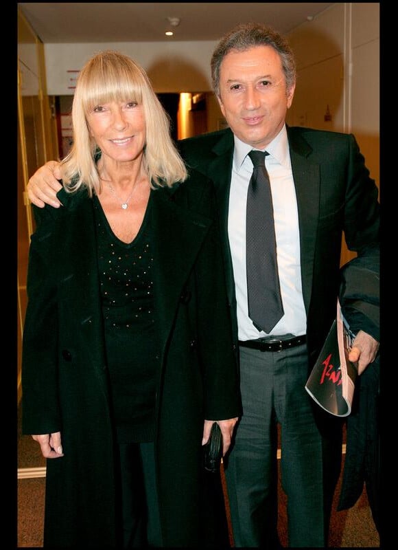 Michel Drucker et sa femme Dany Saval en octobre 2007 à Paris.