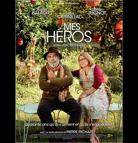 Affiche officielle du film Mes héros.