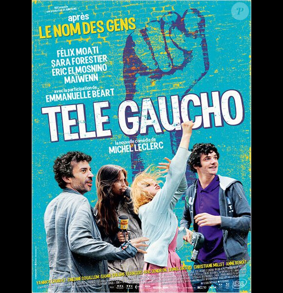 Affiche officielle du film Télé Gaucho.