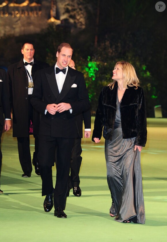 Le prince William, duc de Cambridge, lors de l'avant-première royale de The Hobbit le 12 décembre 2012 à l'Odeon Leicester Square.