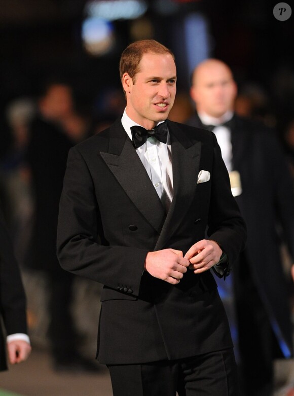 Le prince William, duc de Cambridge, lors de l'avant-première royale de The Hobbit le 12 décembre 2012 à l'Odeon Leicester Square.