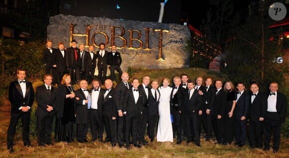 Avant-première royale de The Hobbit le 12 décembre 2012 à l'Odeon Leicester Square.
