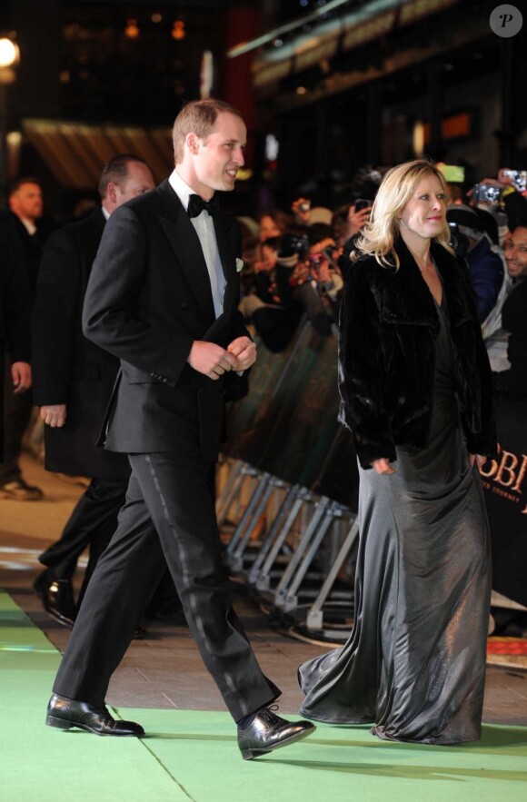 Le prince William lors de l'avant-première royale de The Hobbit le 12 décembre 2012 à l'Odeon Leicester Square.
