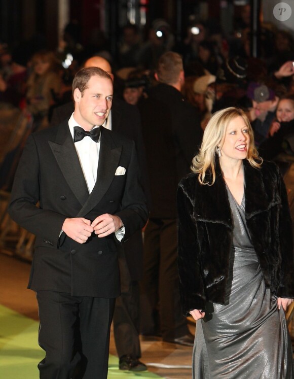 Le prince William lors de l'avant-première royale de The Hobbit le 12 décembre 2012 à l'Odeon Leicester Square.