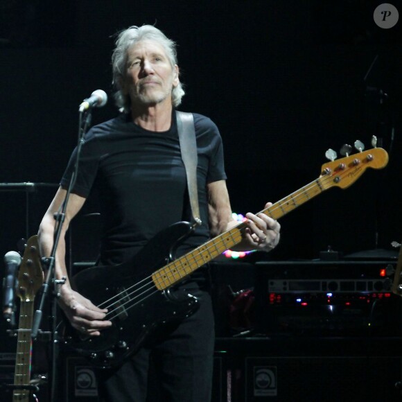Roger Waters lors du concert de soutien aux victimes de l'ouragan Sandy, le 12 décembre 2012 à New York.