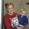 Hilary Duff a déposé son fils Luca à la crèche à Sherman Oaks, le 12 decembre 2012.