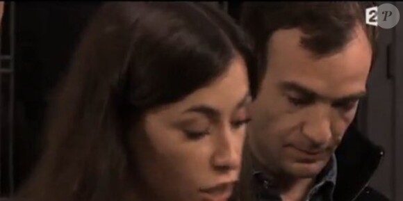 Olivia Ruiz se confie sur la Star Académy dans l'émission La prenthèse inattendue sur France 2 le mercredi 12 décembre 2012.