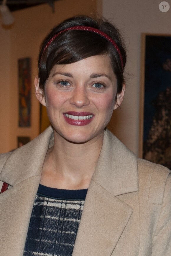 Marion Cotillard le 6 décembre 2012 à Paris