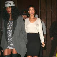 Rihanna : Sexy jusqu'au bout des pieds pour une sortie entre filles