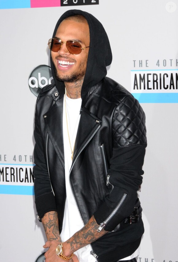 Chris Brown à Los Angeles, le 18 novembre 2012.