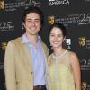 Ben Feldman et sa chérie Michelle Mulitz à la cérémonie des BAFTA LA TV Tea à Los Angeles le 22 septembre 2012.