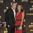 Jessica Ennis et son fiancé Andy Hill lors de la soirée BBC Sports Personality Of The Year 2012 à Londres le 16 décembre 2012