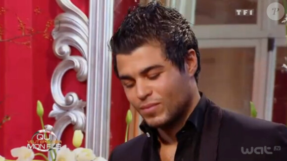 David dans la bande-annonce du dernier épisode de Qui veut épouser mon fils ? 2 le vendredi 21 décembre 2012 sur TF1