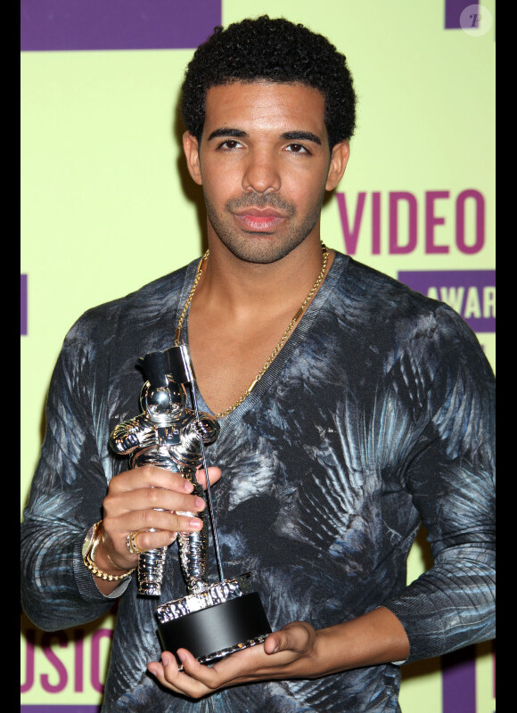 Drake au Photocall de la Press Room lors des MTV VMA 2012 à Los Angeles le 7 septembre 2012.