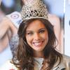 Marine Lorphelin, Miss France 2013, de retour dans sa ville natale, Charnay-les-Macon en Bourgogne, le 19 décembre 2012