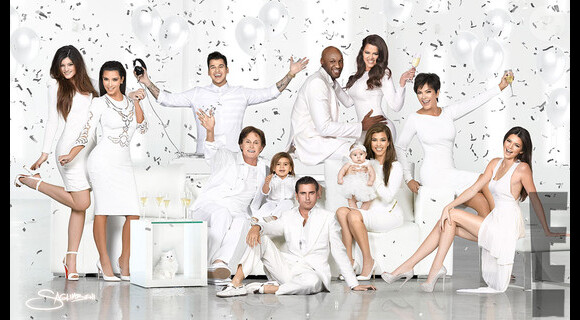 La famille Kardashian au grand complet nous souhaite de joyeuses fêtes !