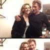 Lorie et Johnny Hallyday, dans les coulisses de l'enregistrement de l'émission spéciale Jean-Jacques Goldman, qui sera diffusée courant Janvier sur TF1 !