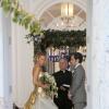 Serena et Dan, le mariage ? Blake Lively et Penn Badgley sur le tournage de la dernière saison de Gossip Girl à New York, le 16 octobre 2012