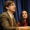 Demi Moore et Ashton Kutcher le 4 novembre 2010 à New York