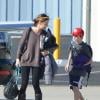 Harrison Ford pilote son avion transportant sa famille le 26 décembre 2012 à Los Angeles : sa femme Calista Flockhart et son fils Liam sont du voyage