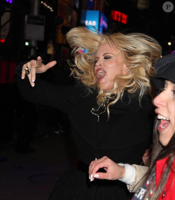 Jenny McCarthy au concert du Nouvel An à Times Square, le 31 décembre 2012.