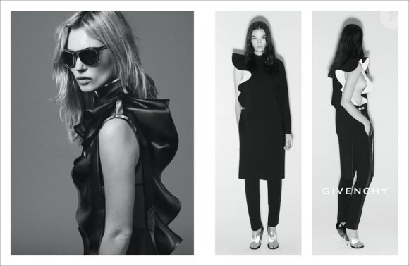 Kate Moss dans la campagne Givenchy printemps/été 2013