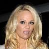 Pamela Anderson a fait la fête dans les bars de Londres après avoir vu la comédie musicale Wicked, le 7 janvier 2013.