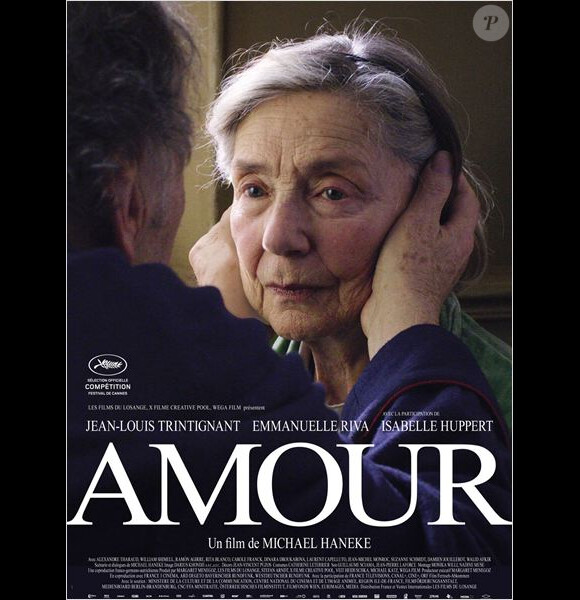 Affiche officielle du film Amour.