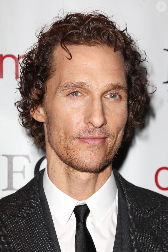 Matthew McConaughey lors de la soirée des New York Film Critics Circle Awards, le 7 janvier 2013.