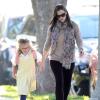 Jennifer Garner offre à sa fille Violet une séance shopping à Los Angeles, le 8 janvier 2013