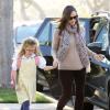 Jennifer Garner offre à sa fille Violet une séance shopping à Los Angeles, le 8 janvier 2013