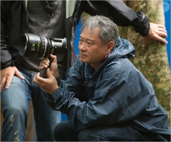 Ang Lee en plein tournage de L'Odyssée de Pi.