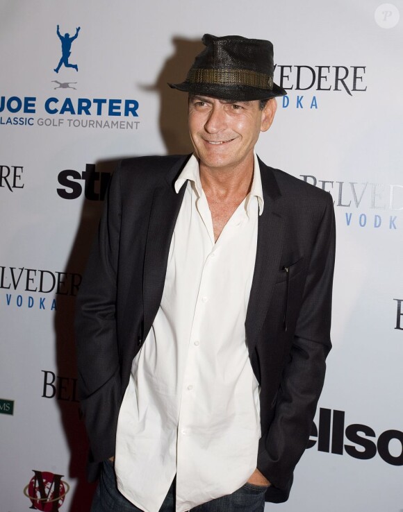 Charlie Sheen à Toronto, le 15 août 2012.
