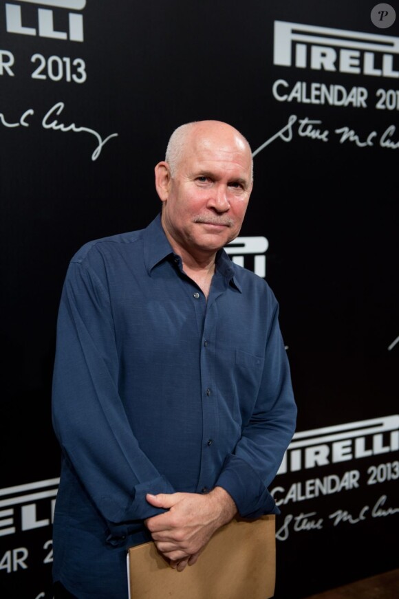 Le photographe Steve McCurry à la soirée de lancement pour le calendrier Pirelli le 26 novembre 2012 au Brésil