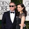 Daniel Craig et son épouse Rachel Weisz lors des Golden Globes le 13 janiver 2013