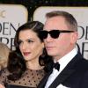 Rachel Weisz et son mari Daniel Craig lors des Golden Globes le 13 janiver 2013