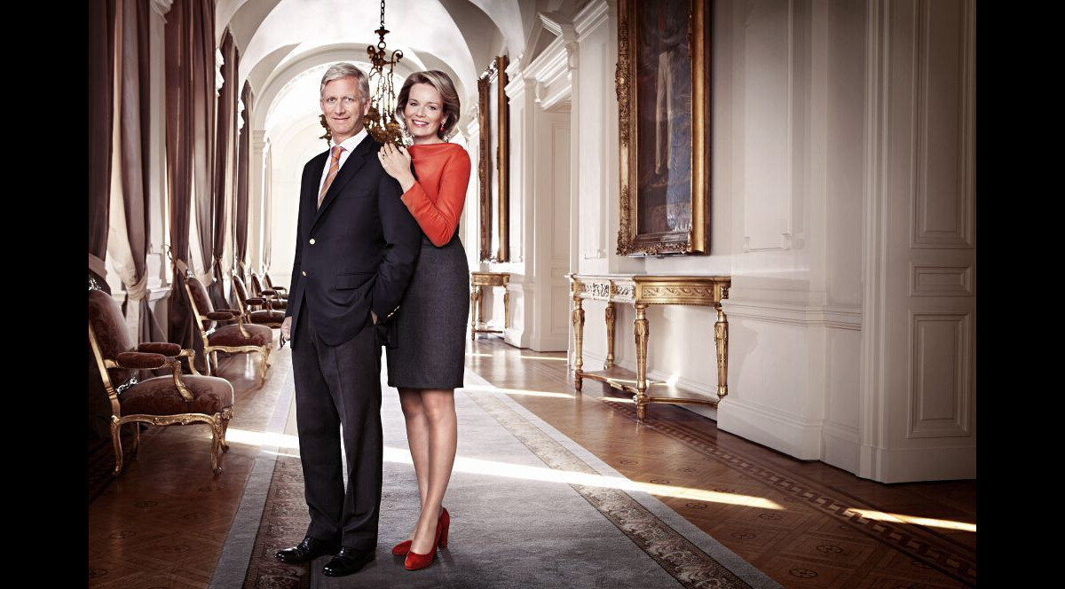 Photo La Princesse Mathilde Au Palais Avec Le Prince Philippe De