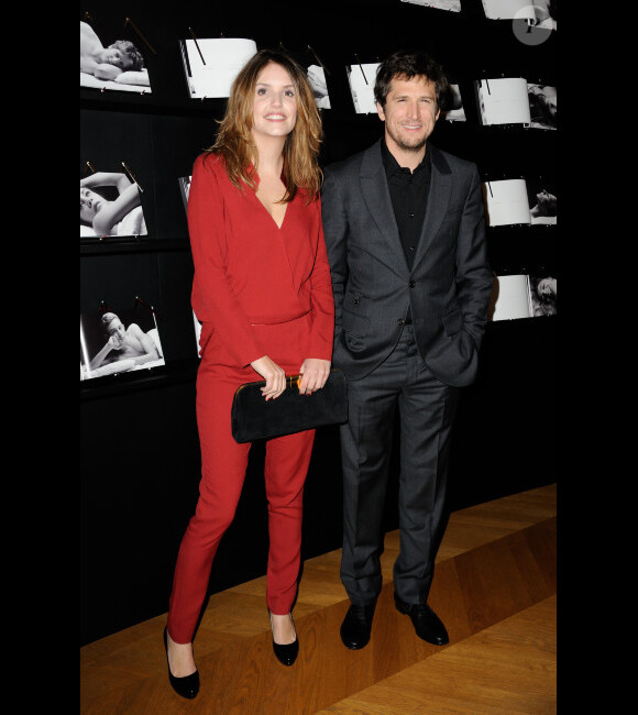 Laurence Arné et Guillaume Canet lors de la soirée des Révélations en partenariat avec le joaillier Chaumet le 14 janvier 2013 à Paris
