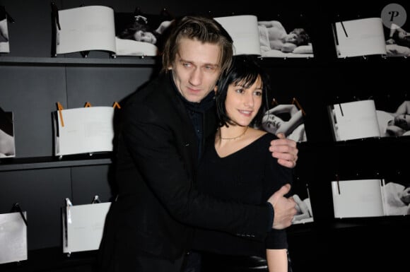Stanislas Merhar et Lola Créton lors de la soirée des Révélations en partenariat avec le joaillier Chaumet le 14 janvier 2013 à Paris