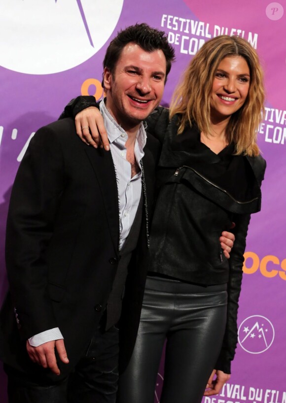 Isabelle Funaro et Michaël Youn lors de l'avant-première du film Vive la France, en ouverture du Festival de l'Alpe d'Huez le 16 janvier 2013