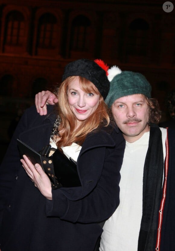 Julie Depardieu et Philippe Katerine le 23 janvier 2012 à Paris
