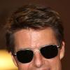 Tom Cruise arrive à Tokyo le 8 Janvier 2013, pour faire la promotion de son dernier film Jack Reacher.