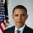 Portrait officiel de Barack Obama en 2009.